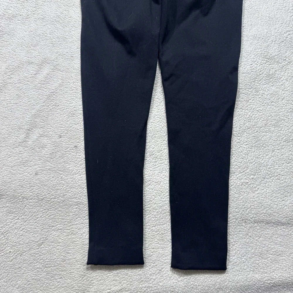 Cartonnier Pants Womens 4 Anthropologie Dress Slacks Black Side Zip Button 29x26 - Picture 11 of 14